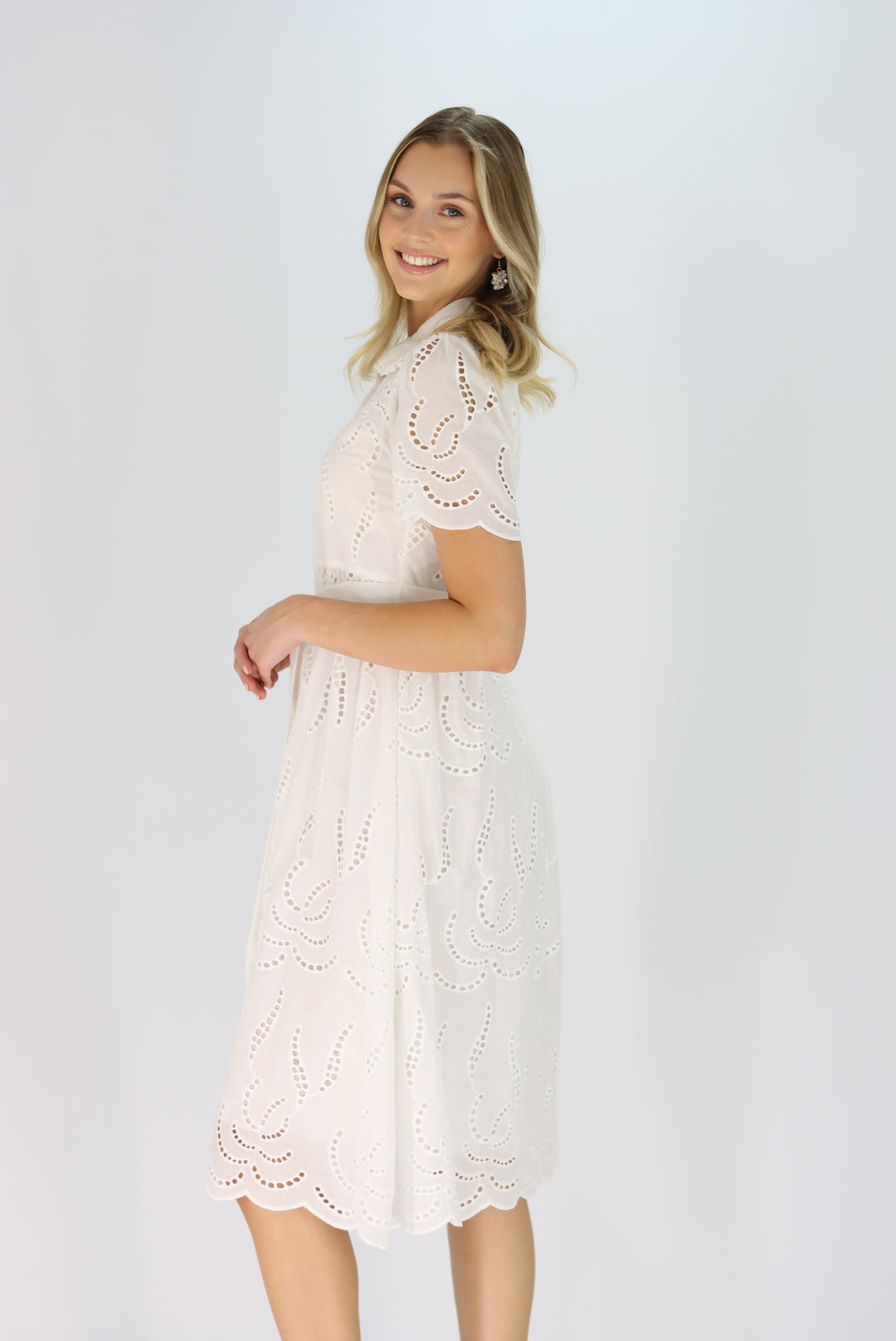 Francina Cotton Midi Dress