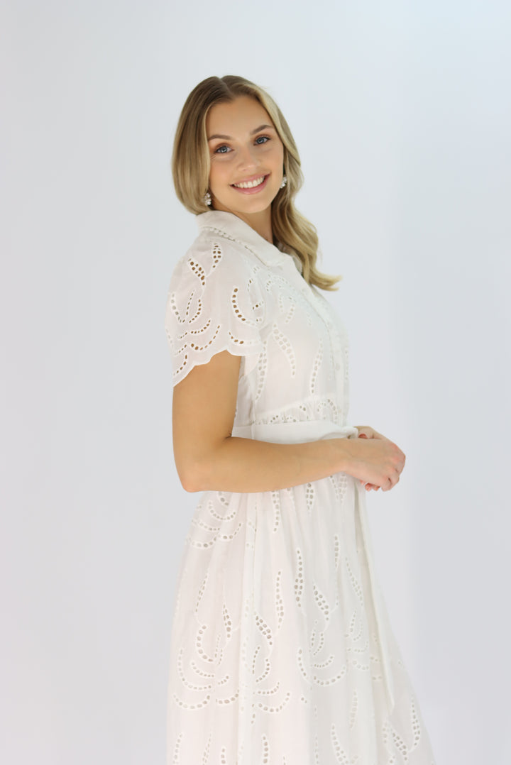 Francina Cotton Midi Dress