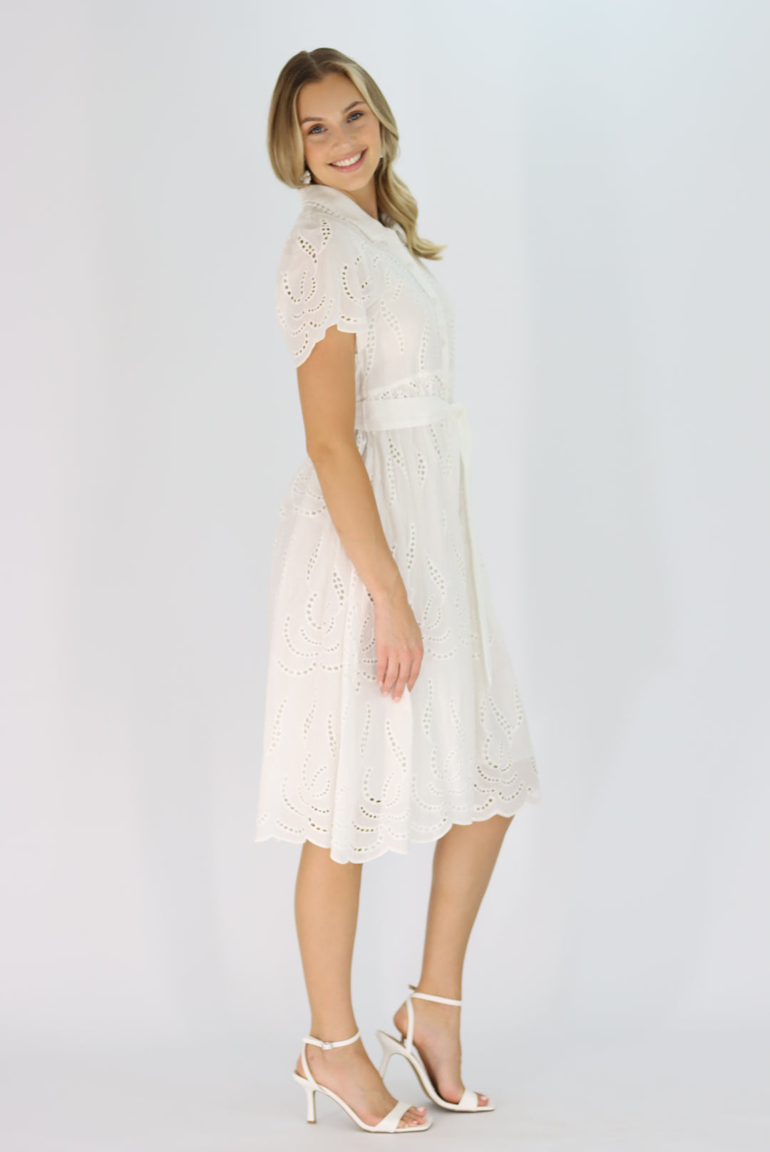 Francina Cotton Midi Dress
