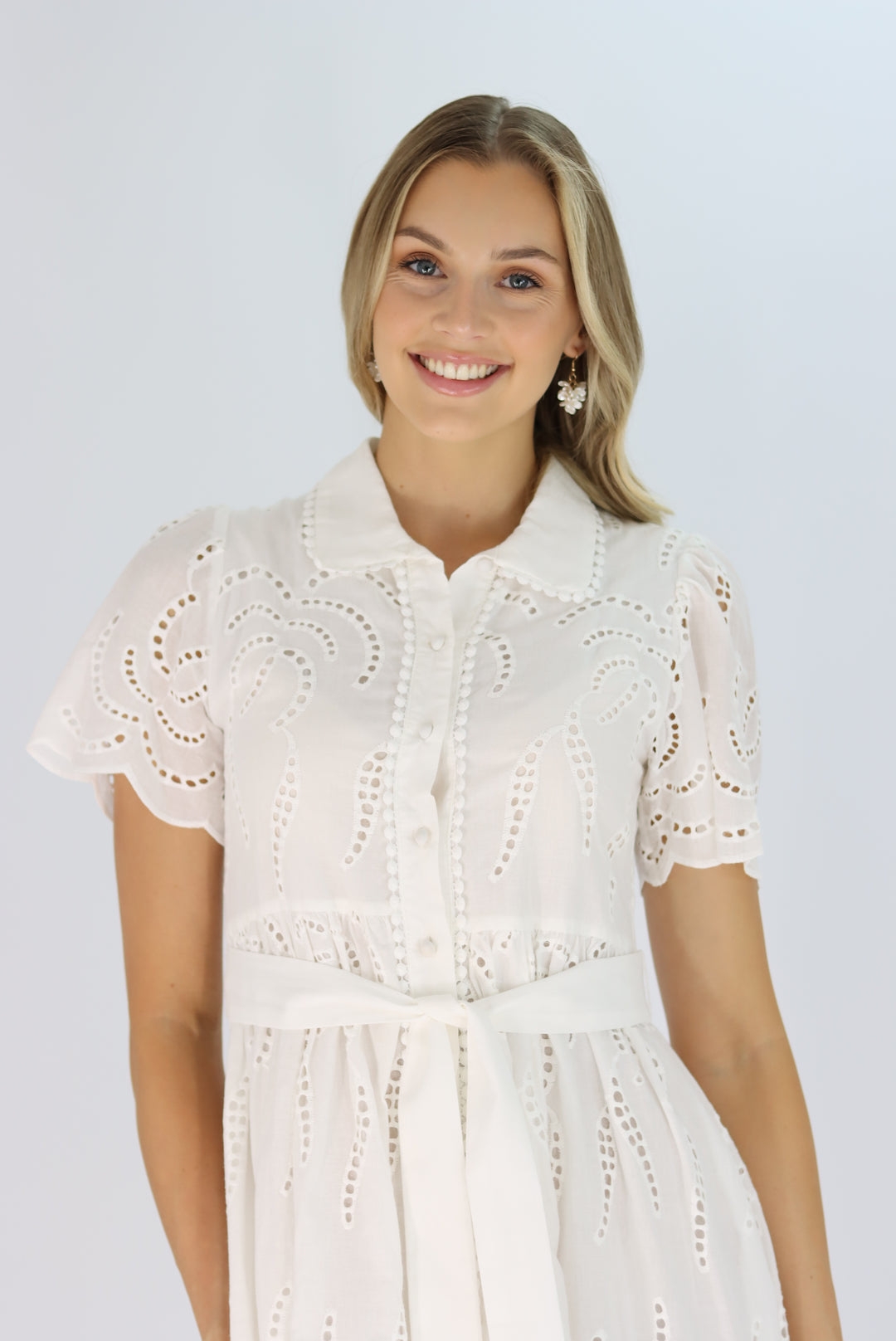 Francina Cotton Midi Dress