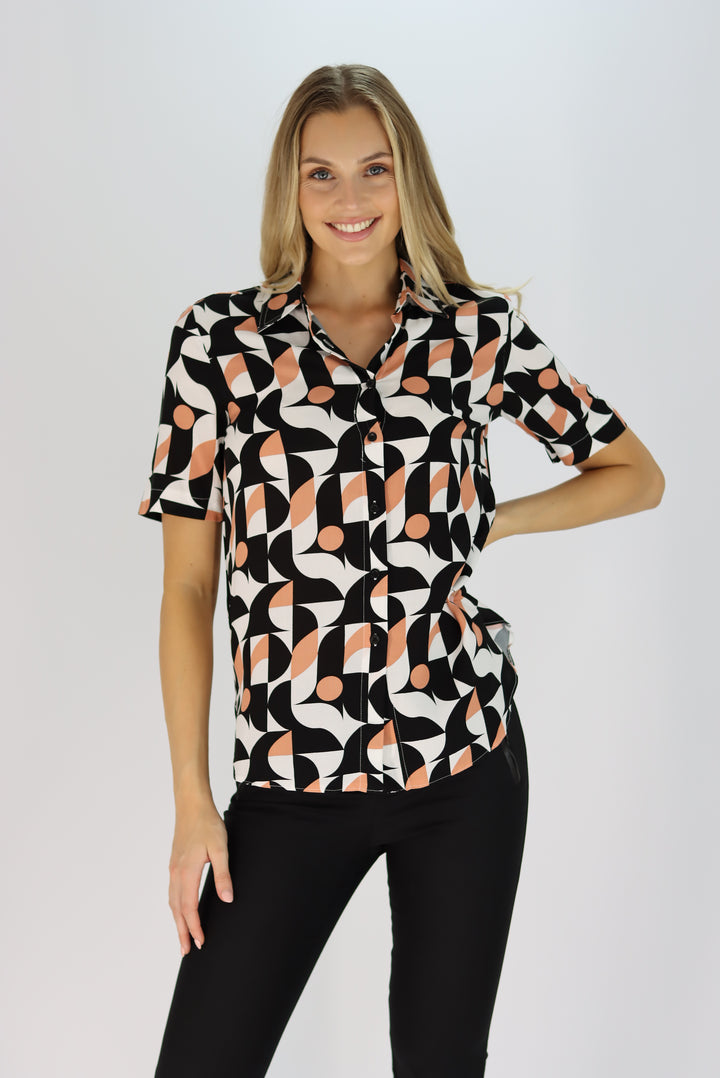 Rimi Shirt In Mosaic Print
