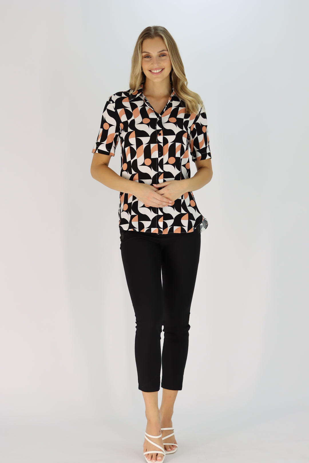 Rimi Shirt In Mosaic Print