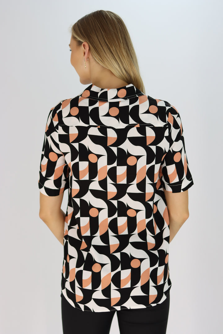 Rimi Shirt In Mosaic Print