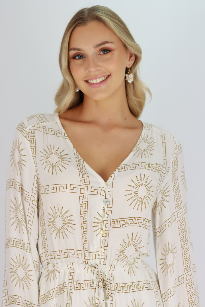 Shayna Flowy Sun Dress