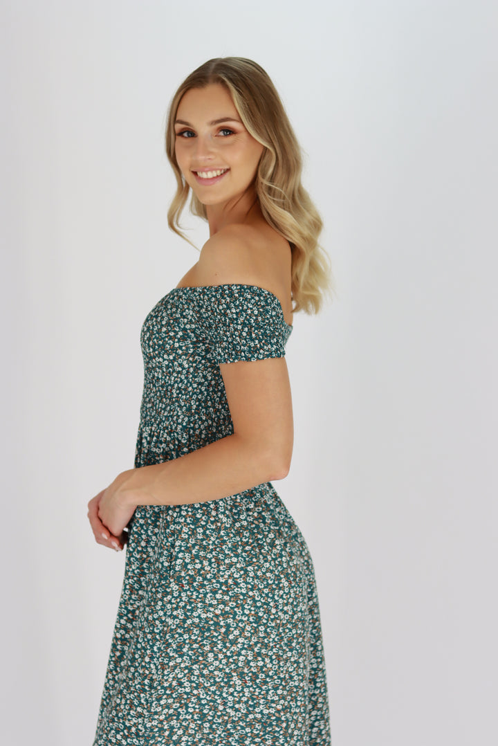 Rhonda Front Slit Dress