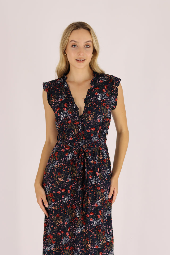 Azalea Floral Maxi Dress