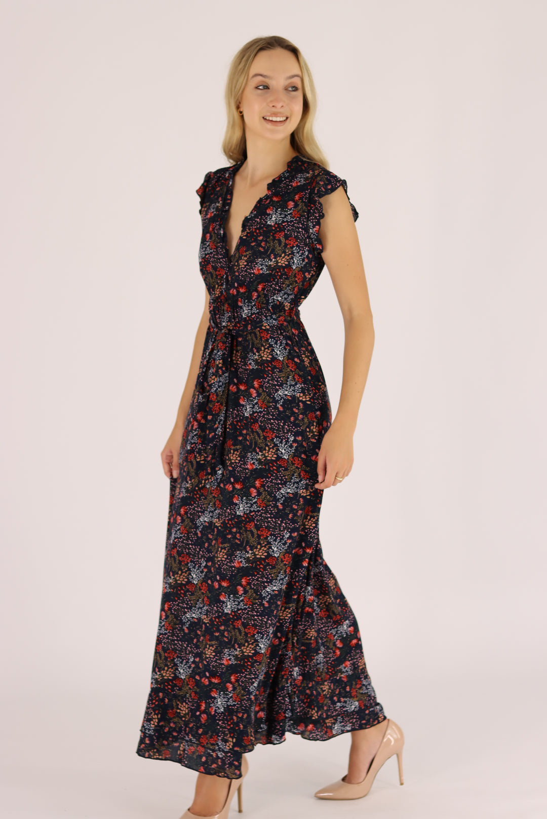 Azalea Floral Maxi Dress