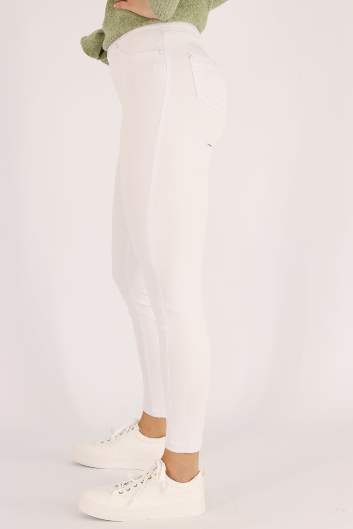Alaska Jeggings In White