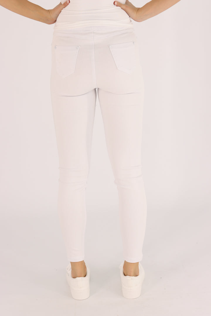 Alaska Jeggings In White