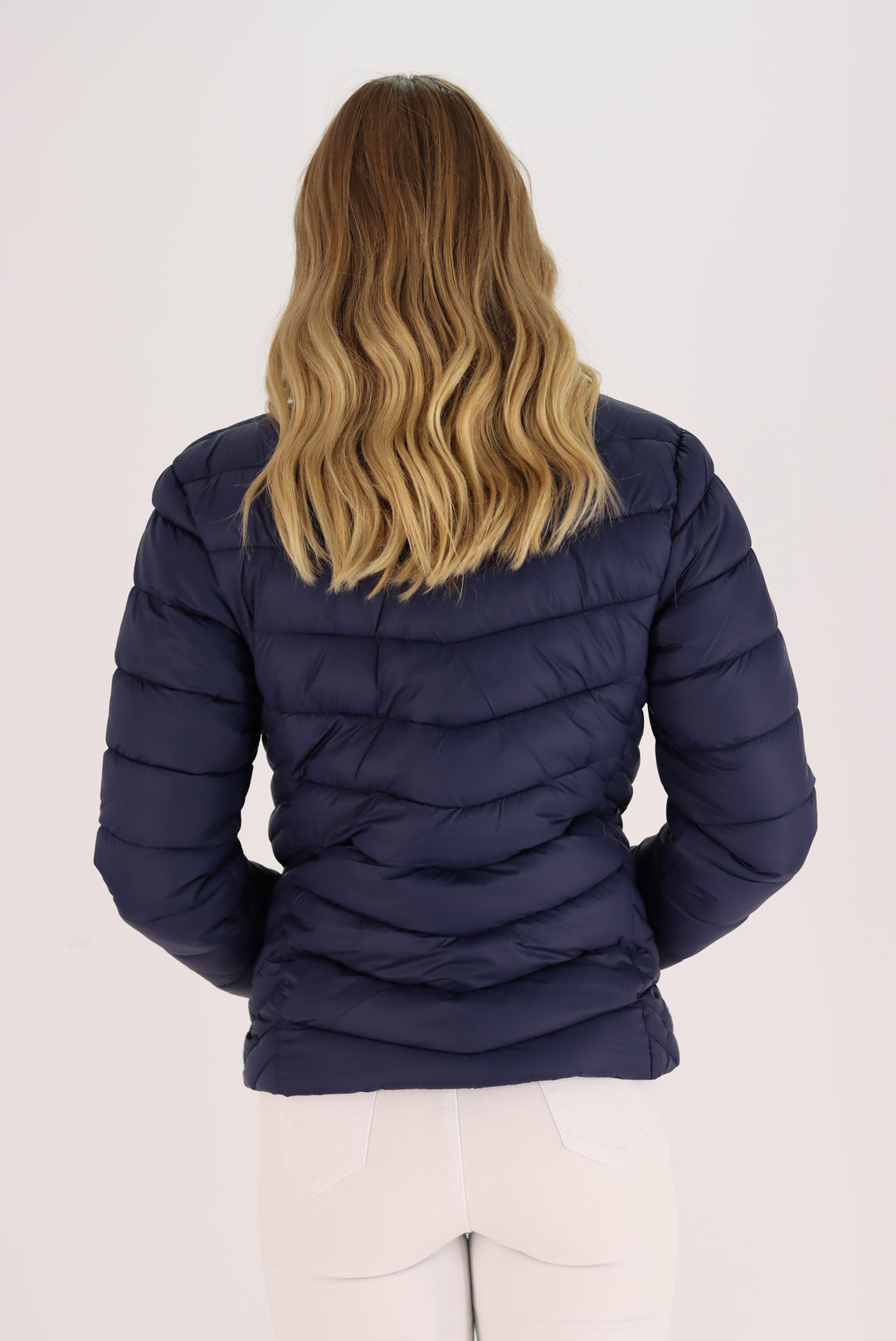 Mallory Puffer Jacket In Blue