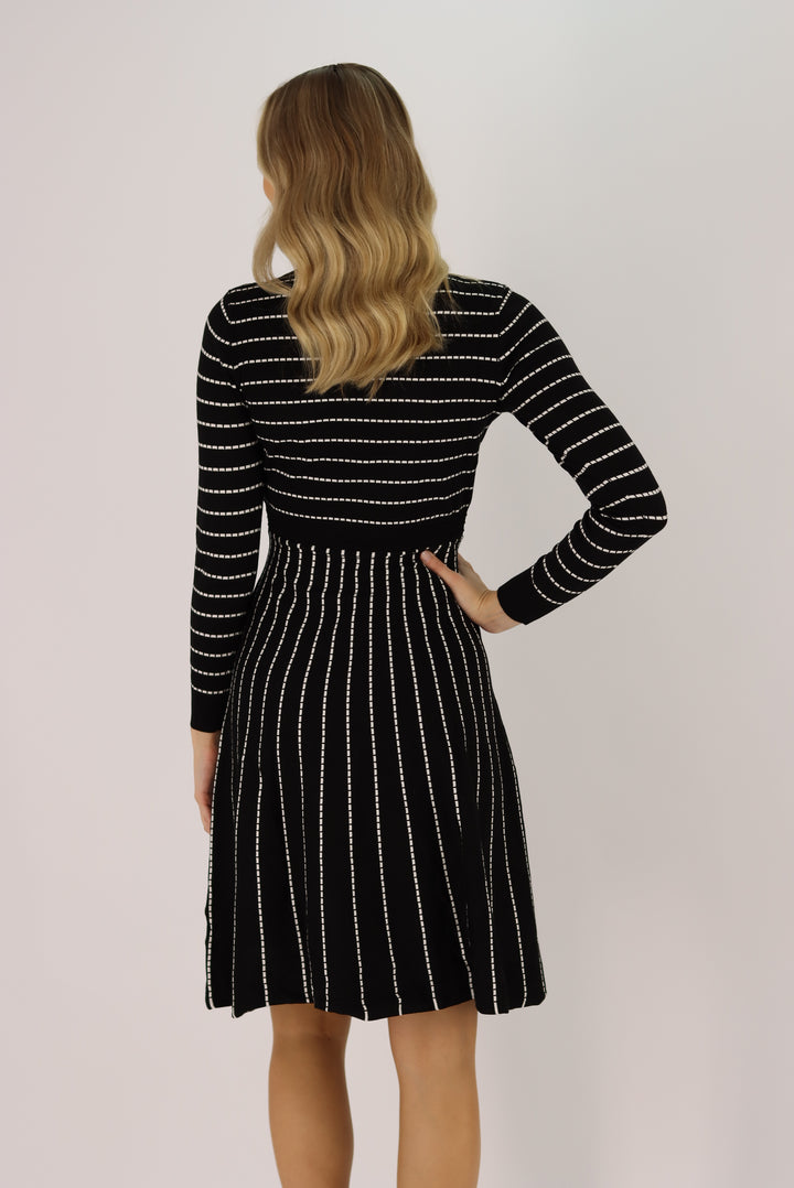 Josie Knit Dress In Black