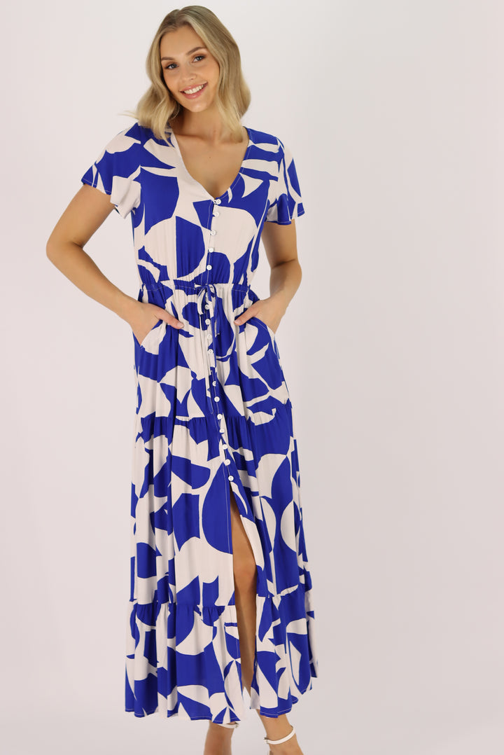 Marley Maxi Dress In Blue