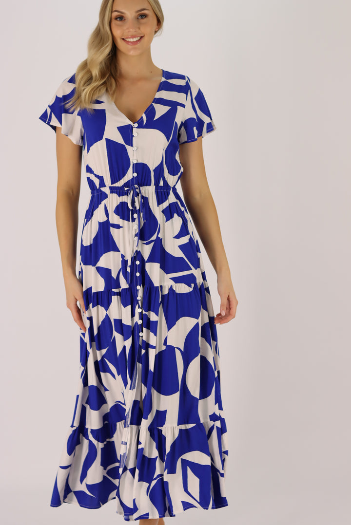 Marley Maxi Dress In Blue