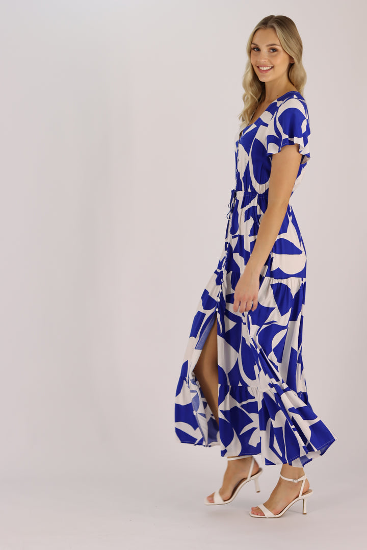 Marley Maxi Dress In Blue