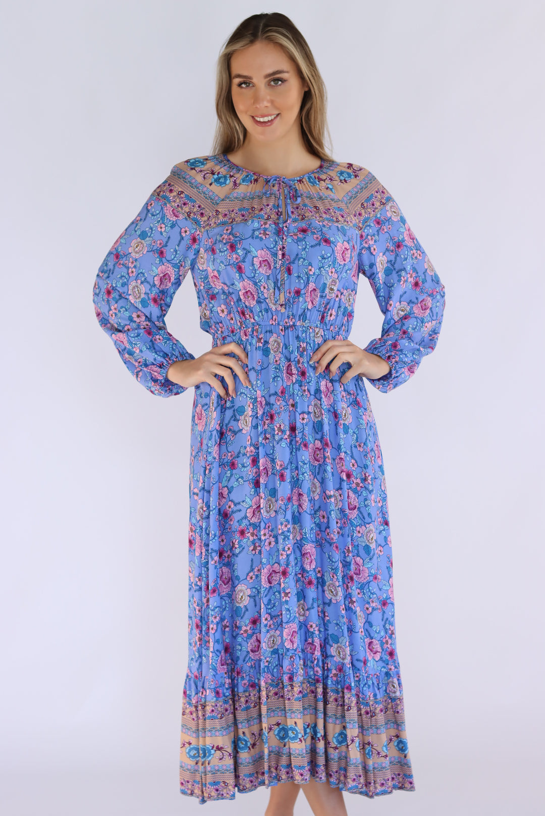 Natalie Boho Maxi Dress