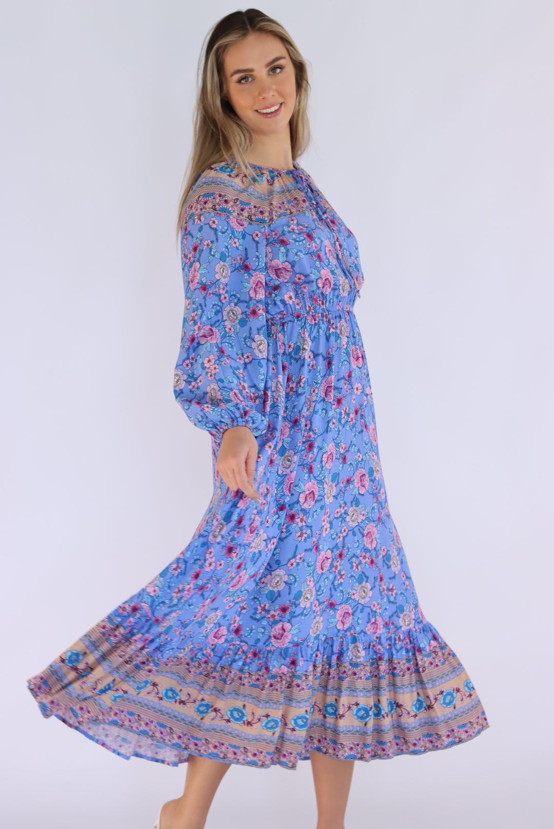 Natalie Boho Maxi Dress