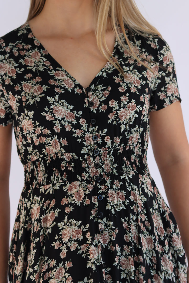 Evelyn Floral Maxi Dress