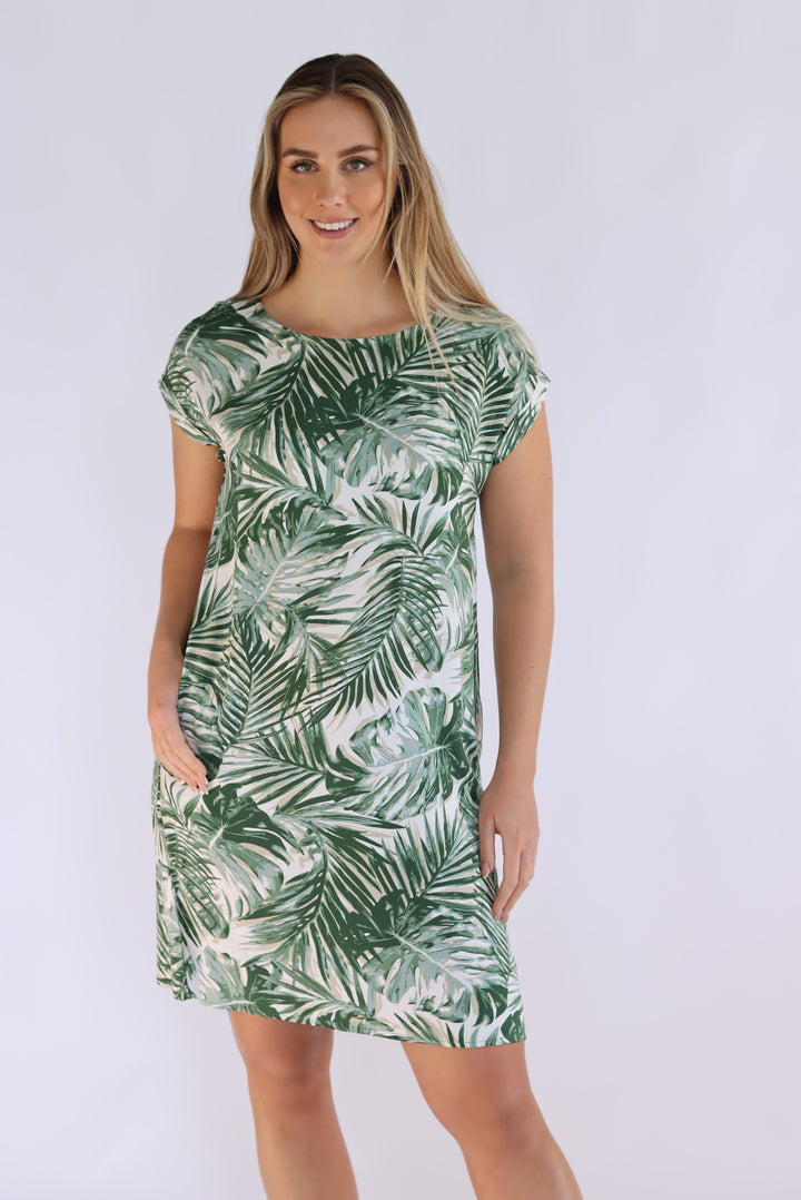 Always Tropical Shift Dress