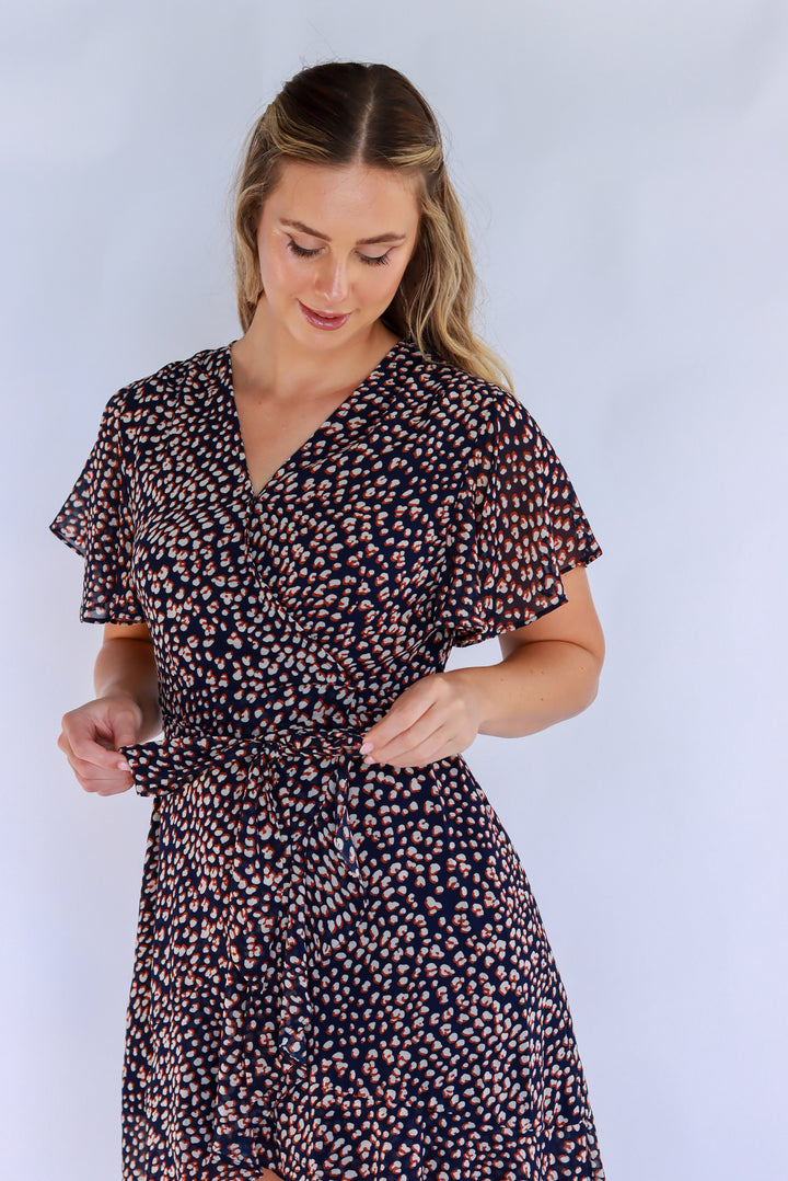 Vivara Leopard print Mini Dress