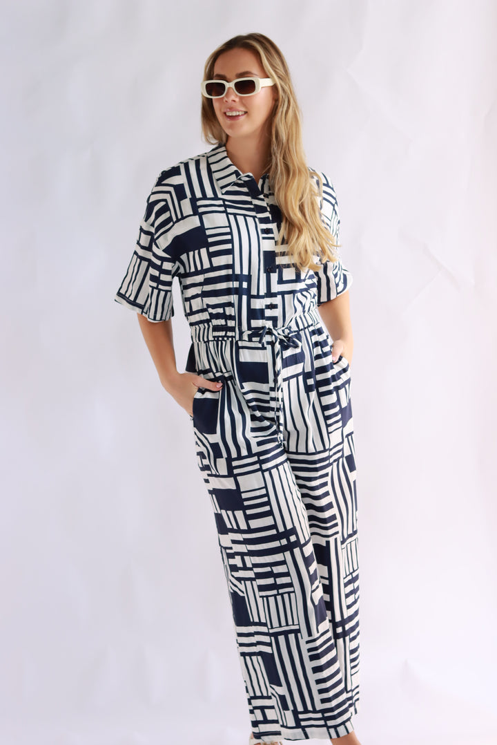 Amaira Jumpsuit In Blue
