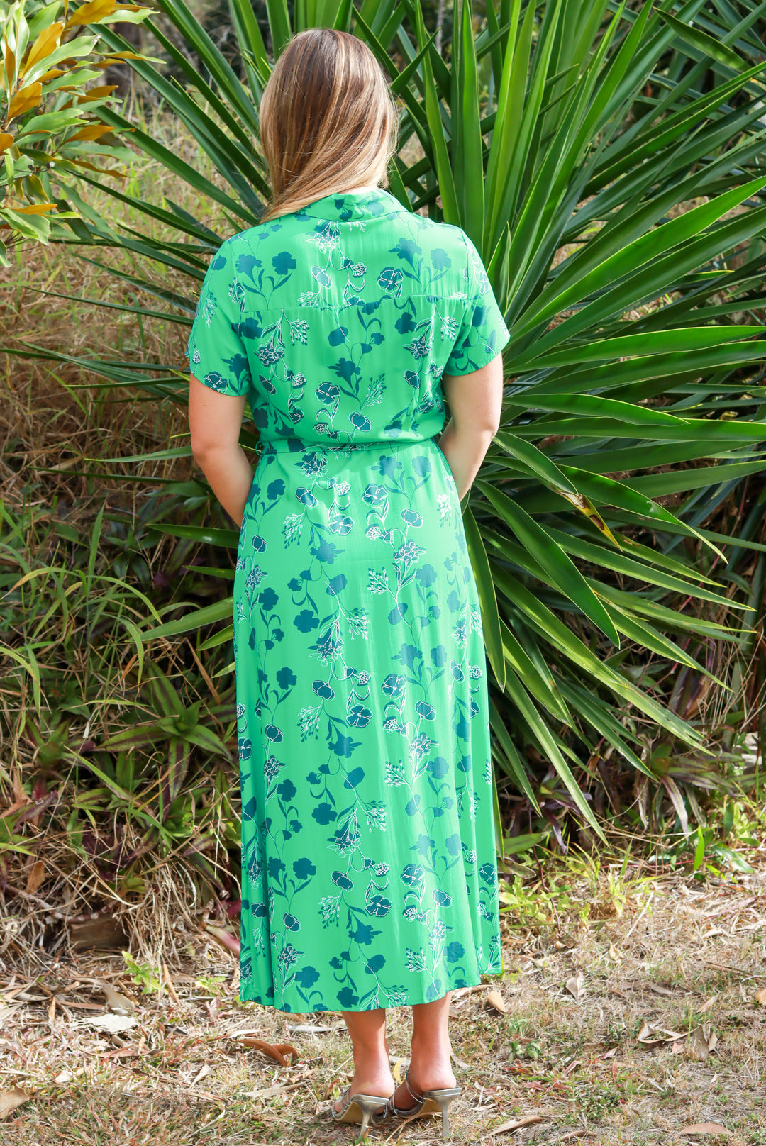 Trinity Maxi Dress In Green