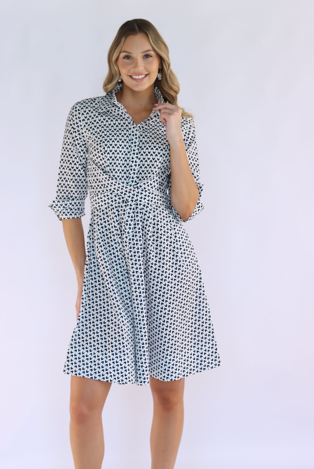Fairview Dress In White