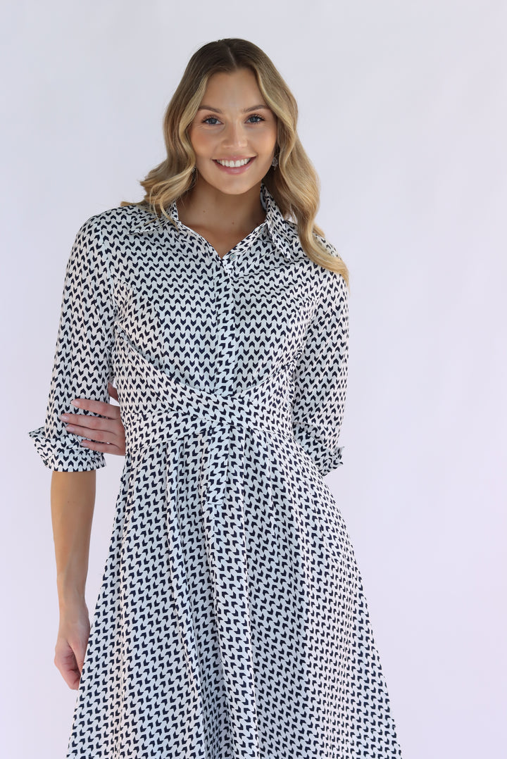 Fairview Dress In White