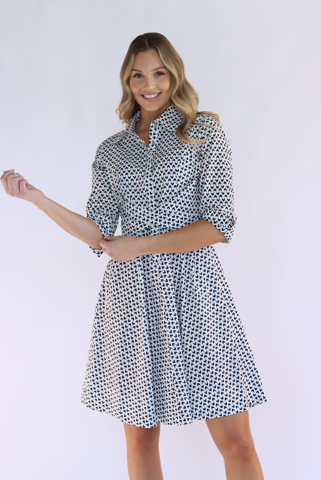 Fairview Dress In White