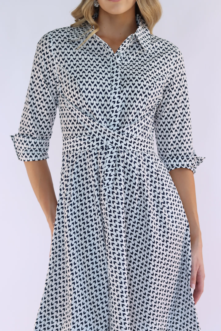 Fairview Dress In White