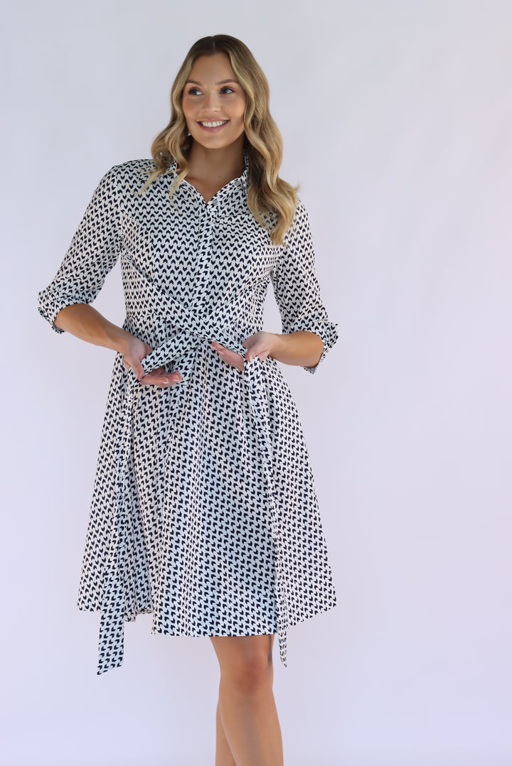 Fairview Dress In White