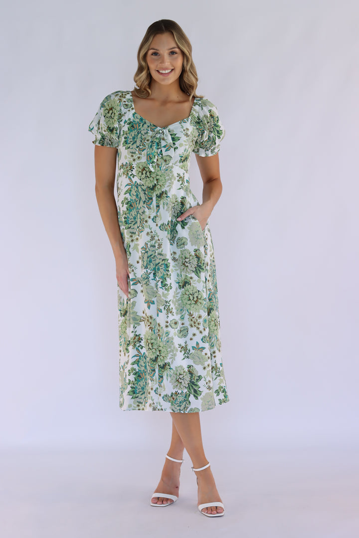Tuinora Spring Floral Dress