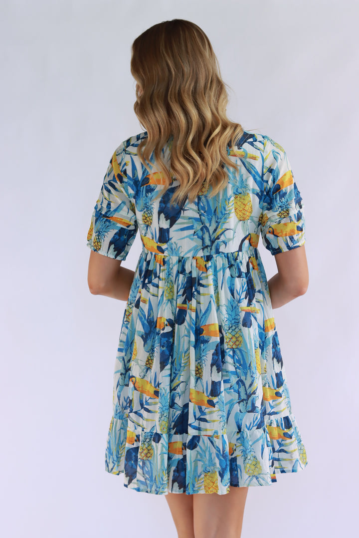Kamiya Dress In Blue
