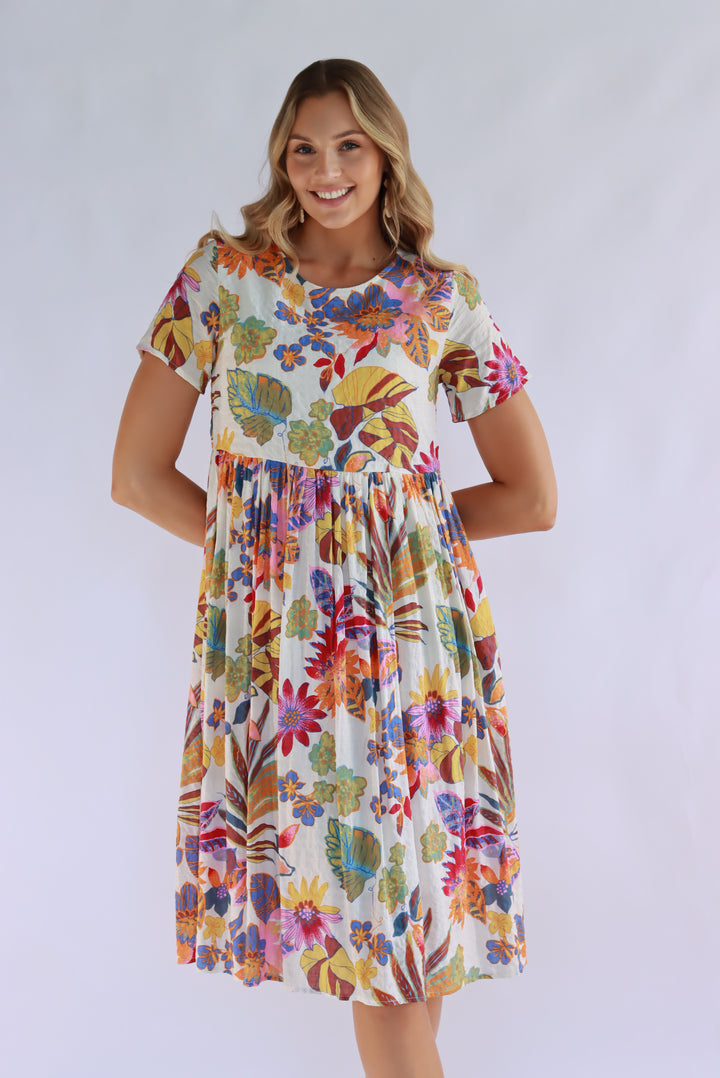 Blossom Breeze Midi Dress