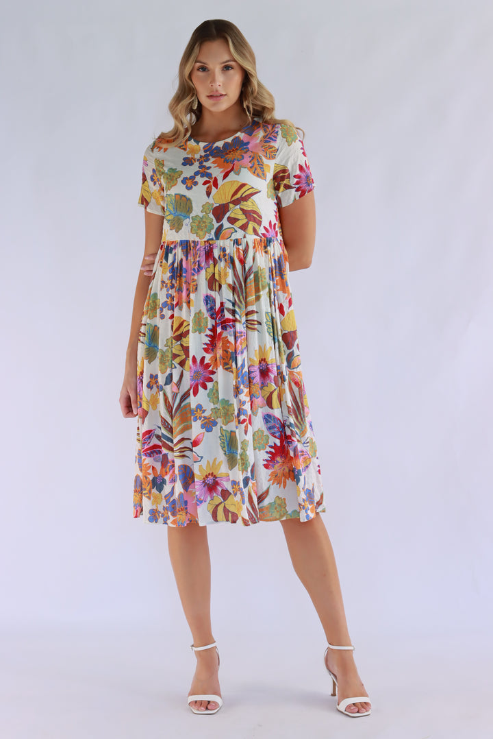 Blossom Breeze Midi Dress