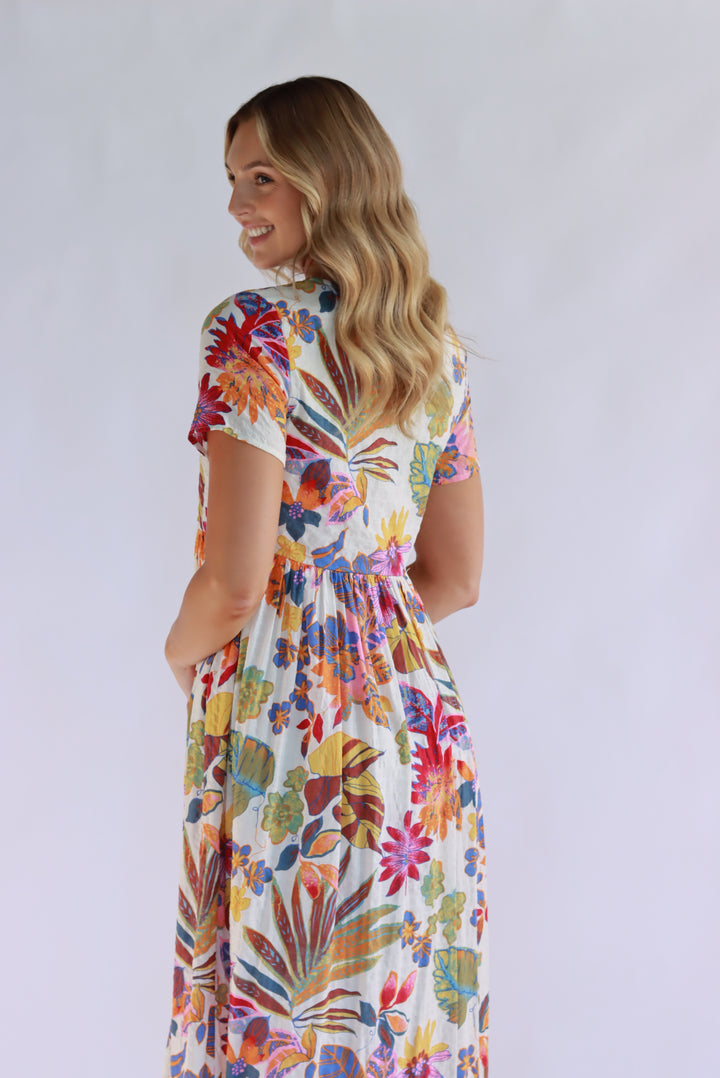 Blossom Breeze Midi Dress