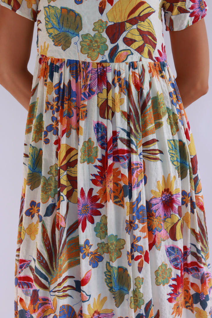Blossom Breeze Midi Dress