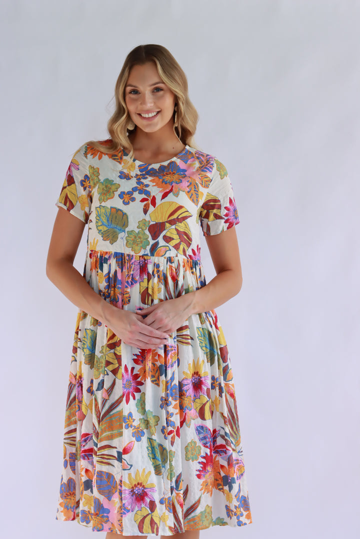 Blossom Breeze Midi Dress