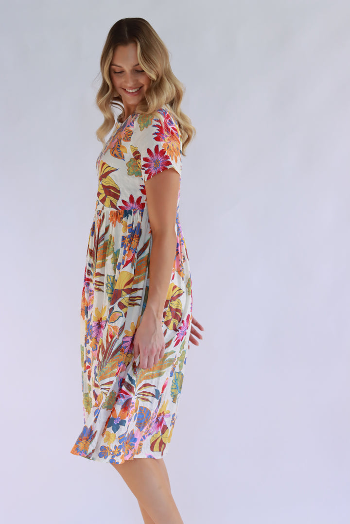 Blossom Breeze Midi Dress
