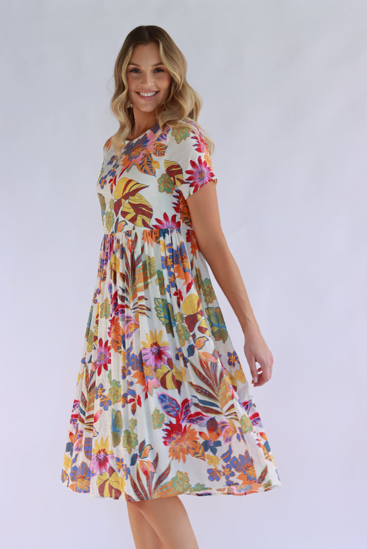 Blossom Breeze Midi Dress