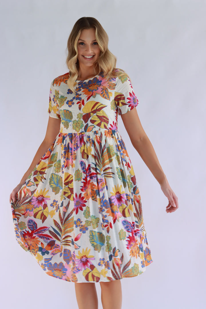 Blossom Breeze Midi Dress
