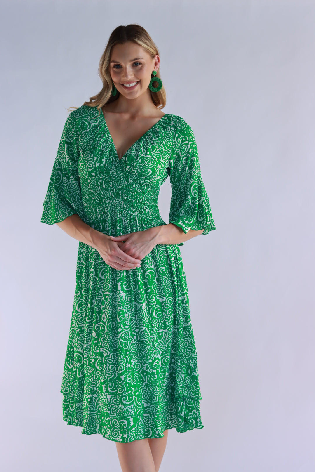 Emerald Green Isabella Dress