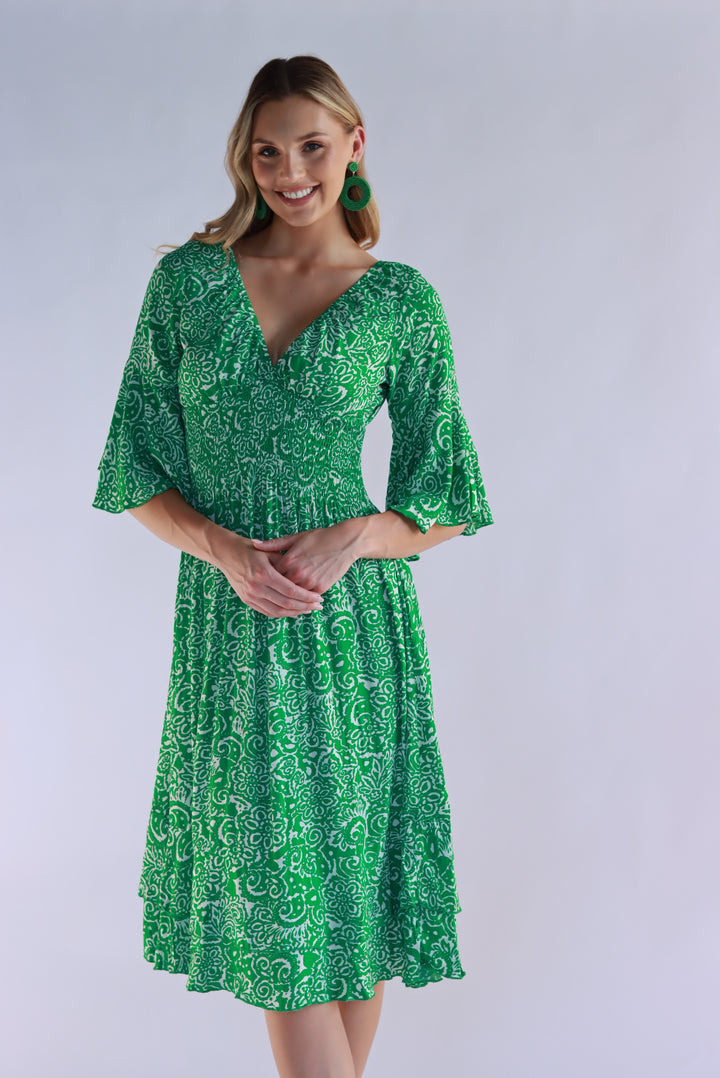 Emerald Green Isabella Dress