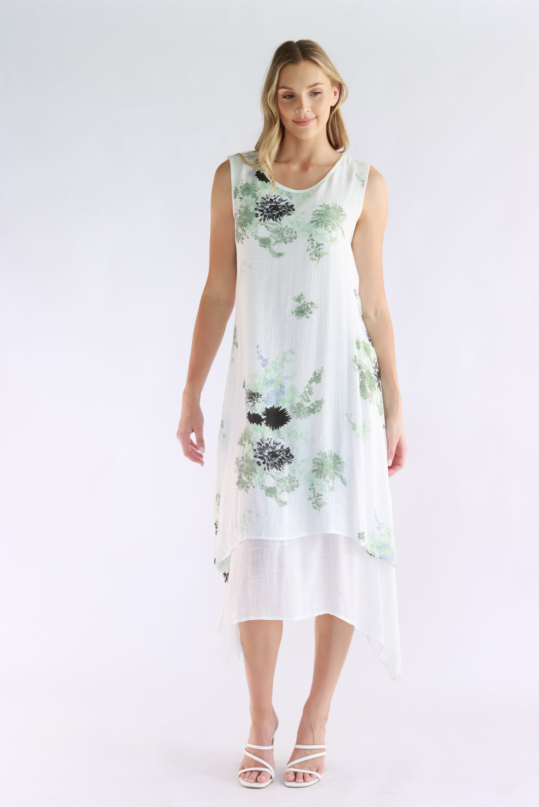 Reeya Midi Hi Lo Dress