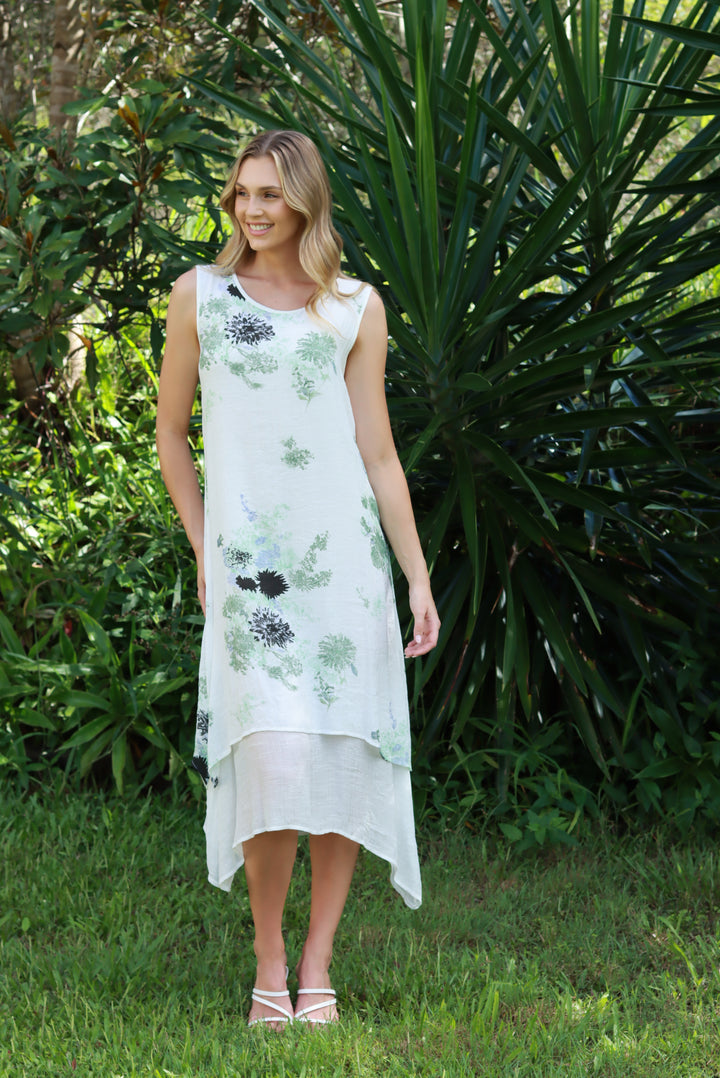 Reeya Midi Hi Lo Dress