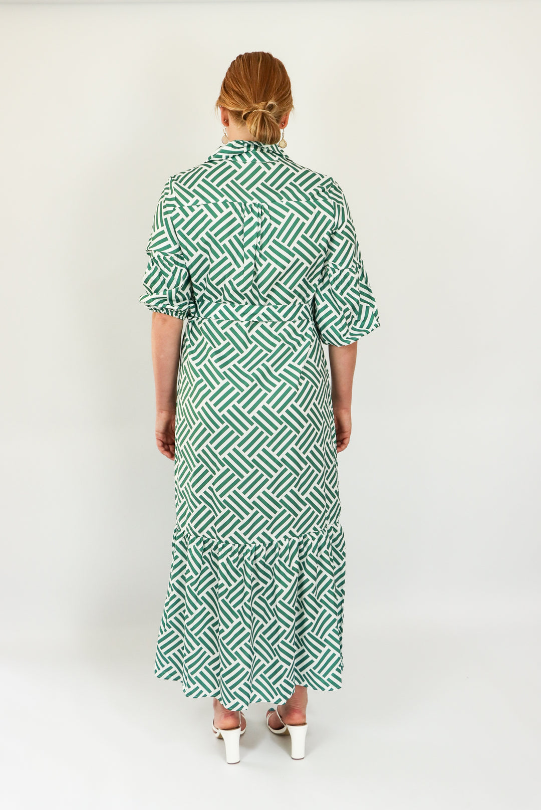 Rivaza Maxi Dress in Green