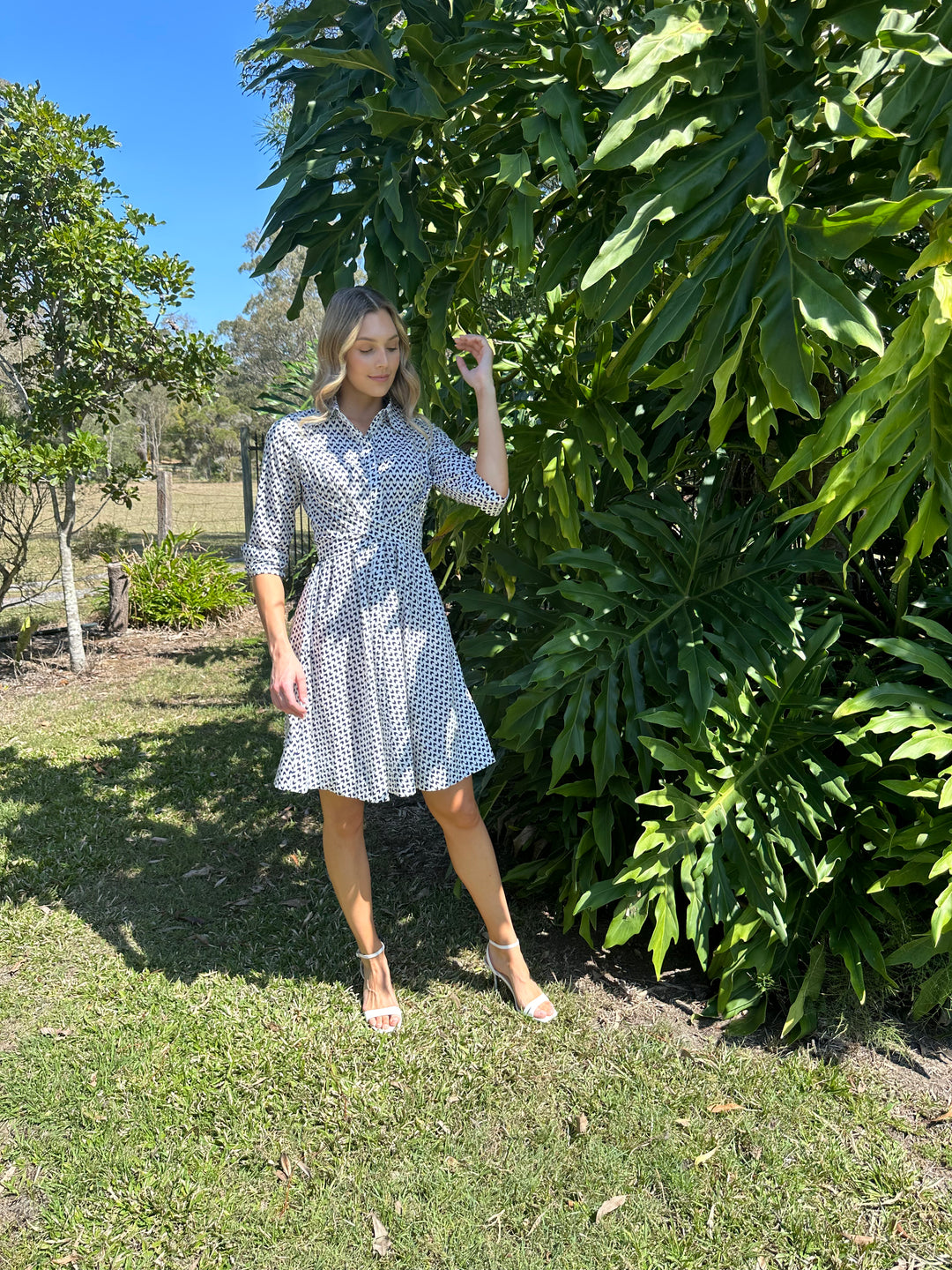 Fairview Dress In White