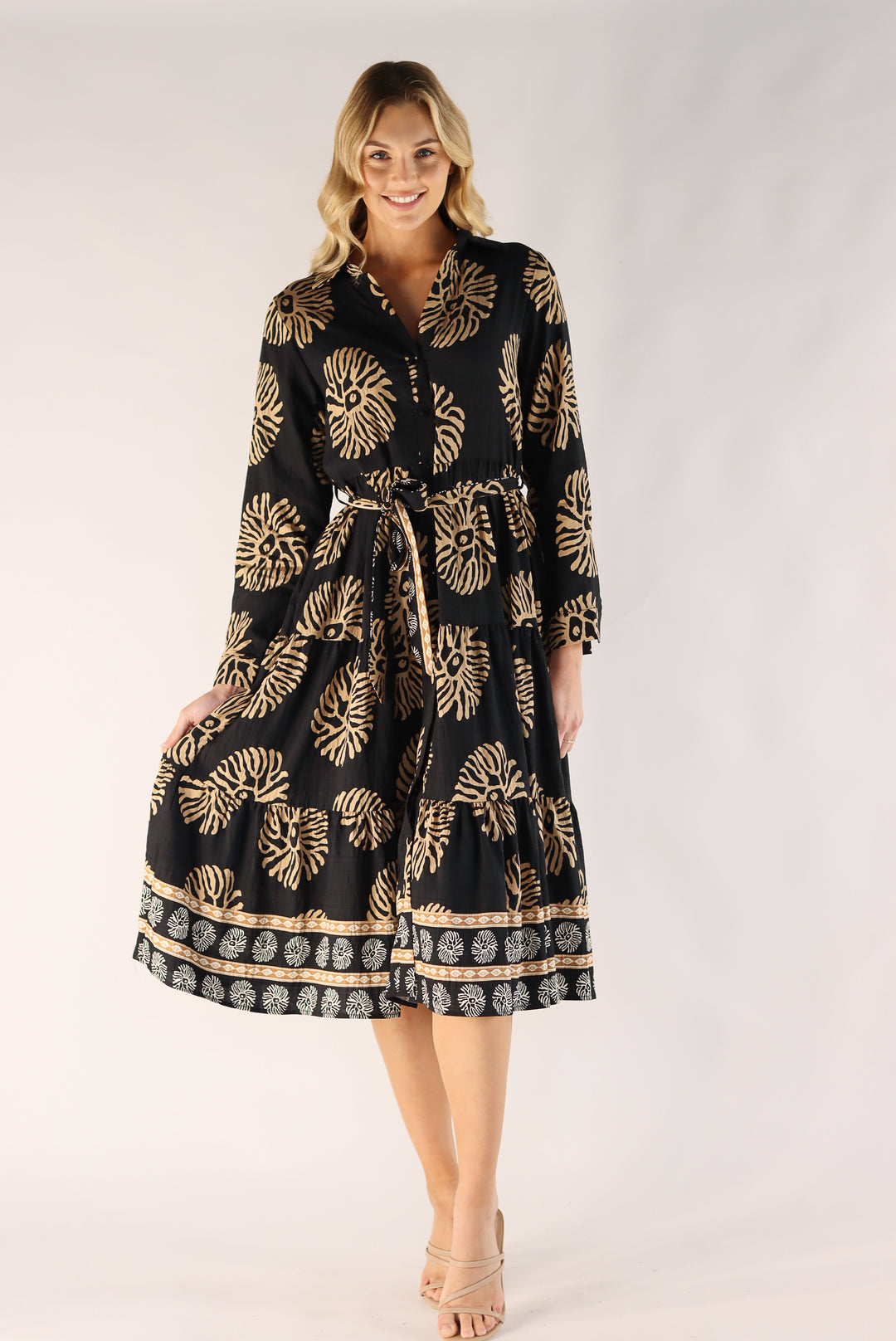 Tamira Midi Shirt Dress