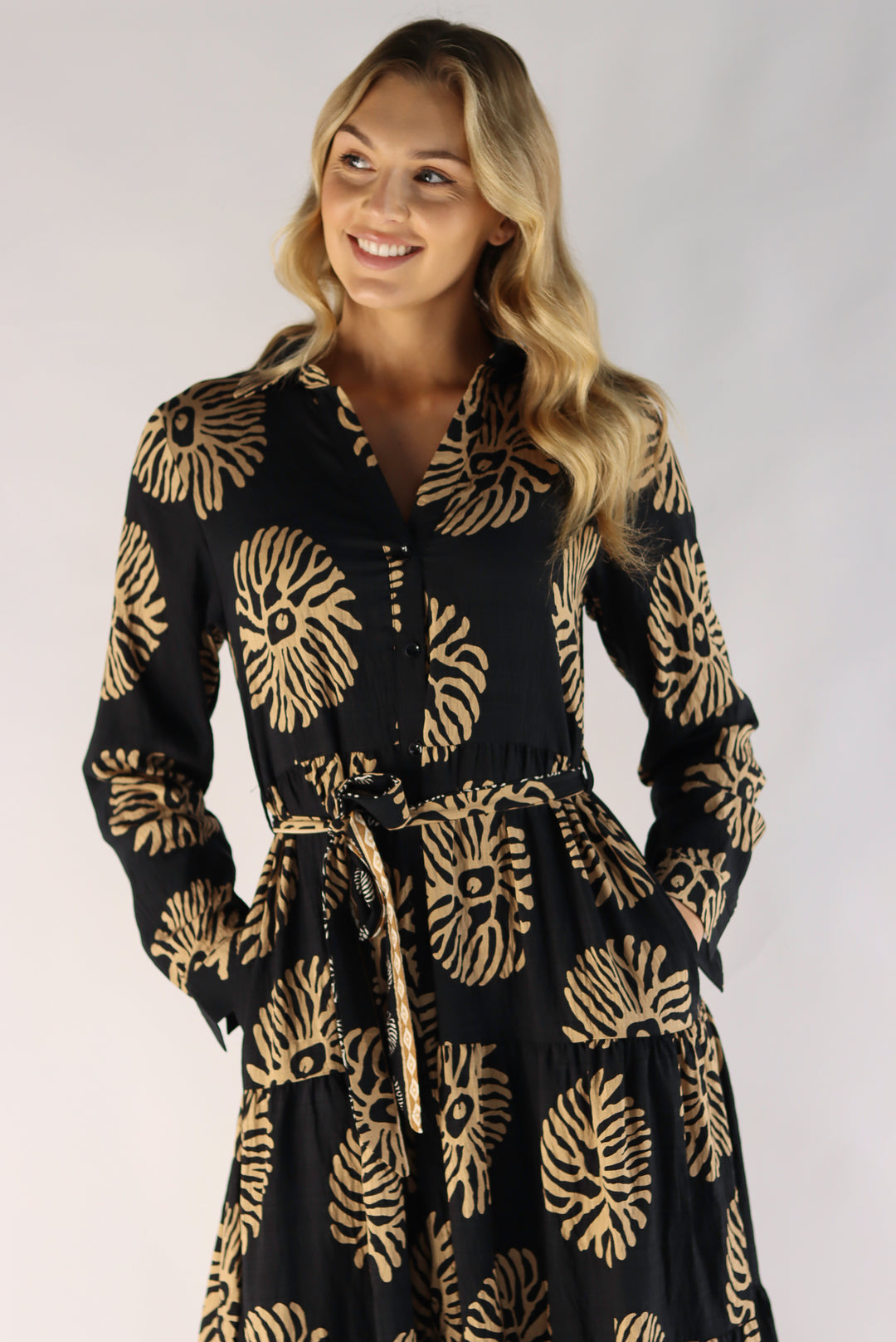 Tamira Midi Shirt Dress