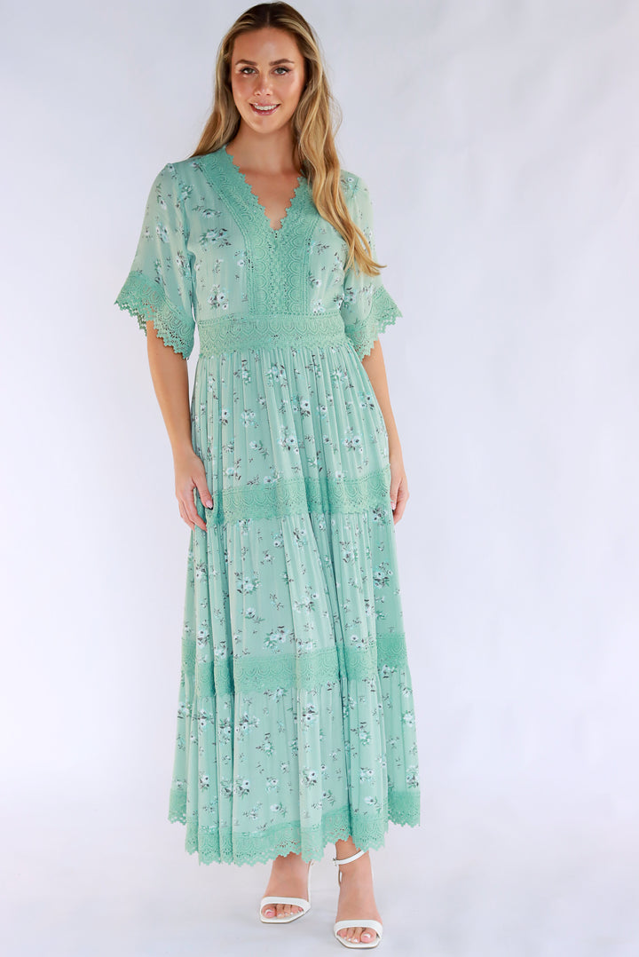 Need You Always Pastel Green Maxi Dress