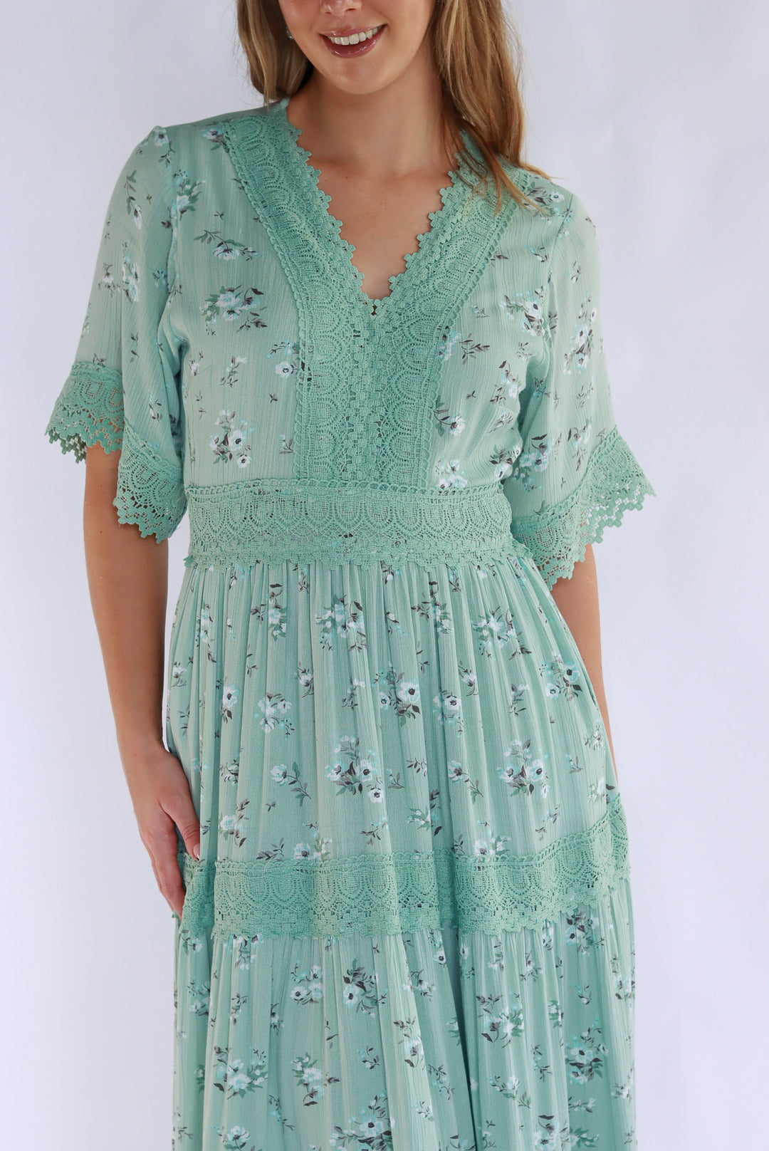 Need You Always Pastel Green Maxi Dress
